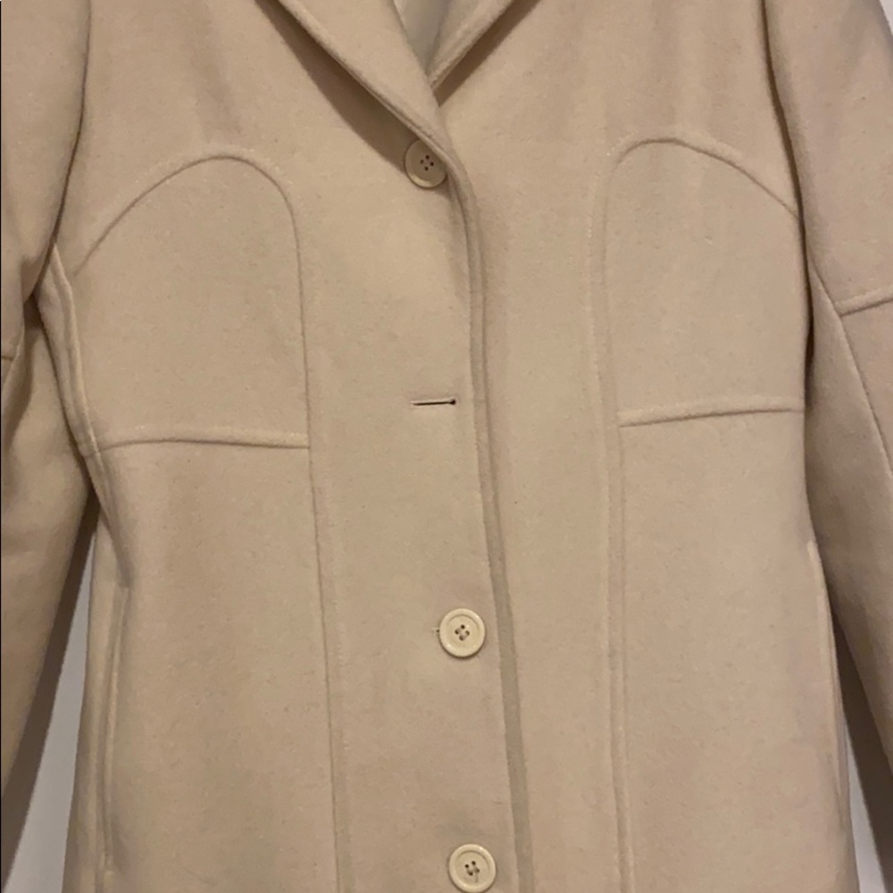Kenneth Cole Reaction Cream coat - Picture 3 of 3